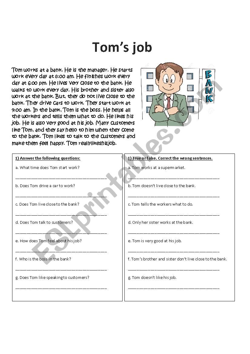 Grammar Present Simple Esl Worksheet By Robirimini Riset