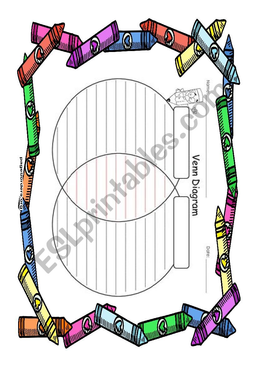 venn diagram worksheet