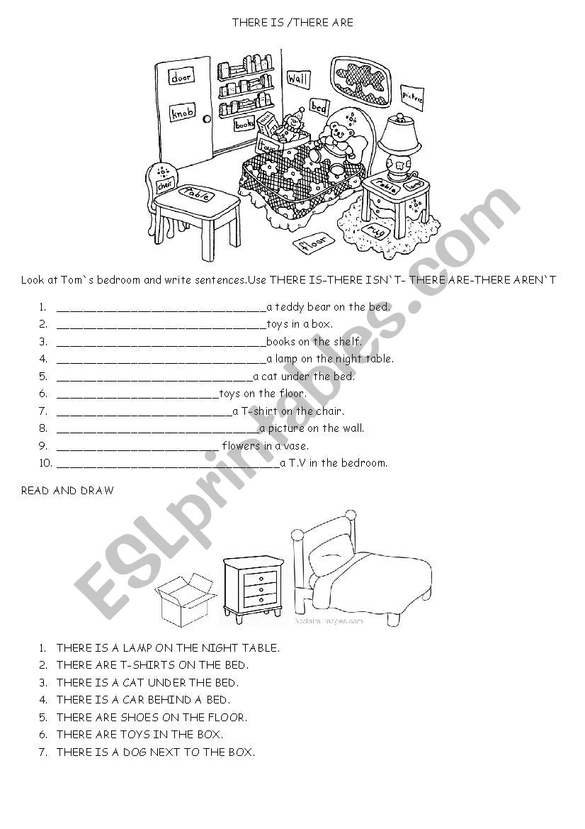 There be  worksheet