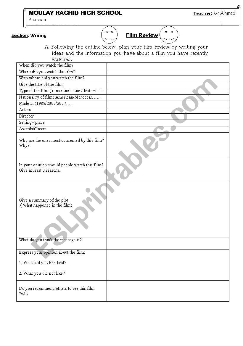 Fil review worksheet