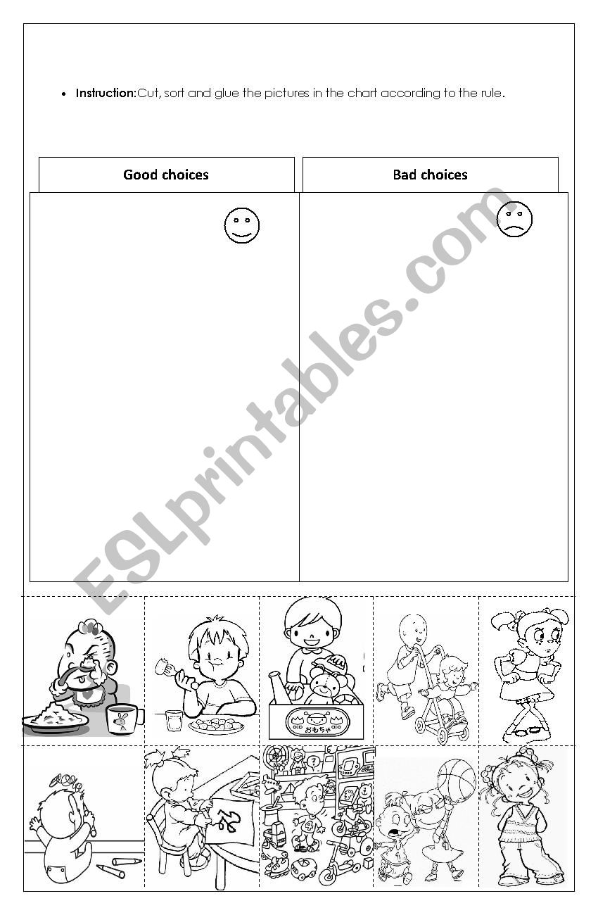 Home Rules worksheet