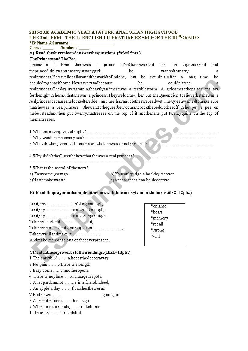 english-literature-esl-worksheet-by-nebahatlala