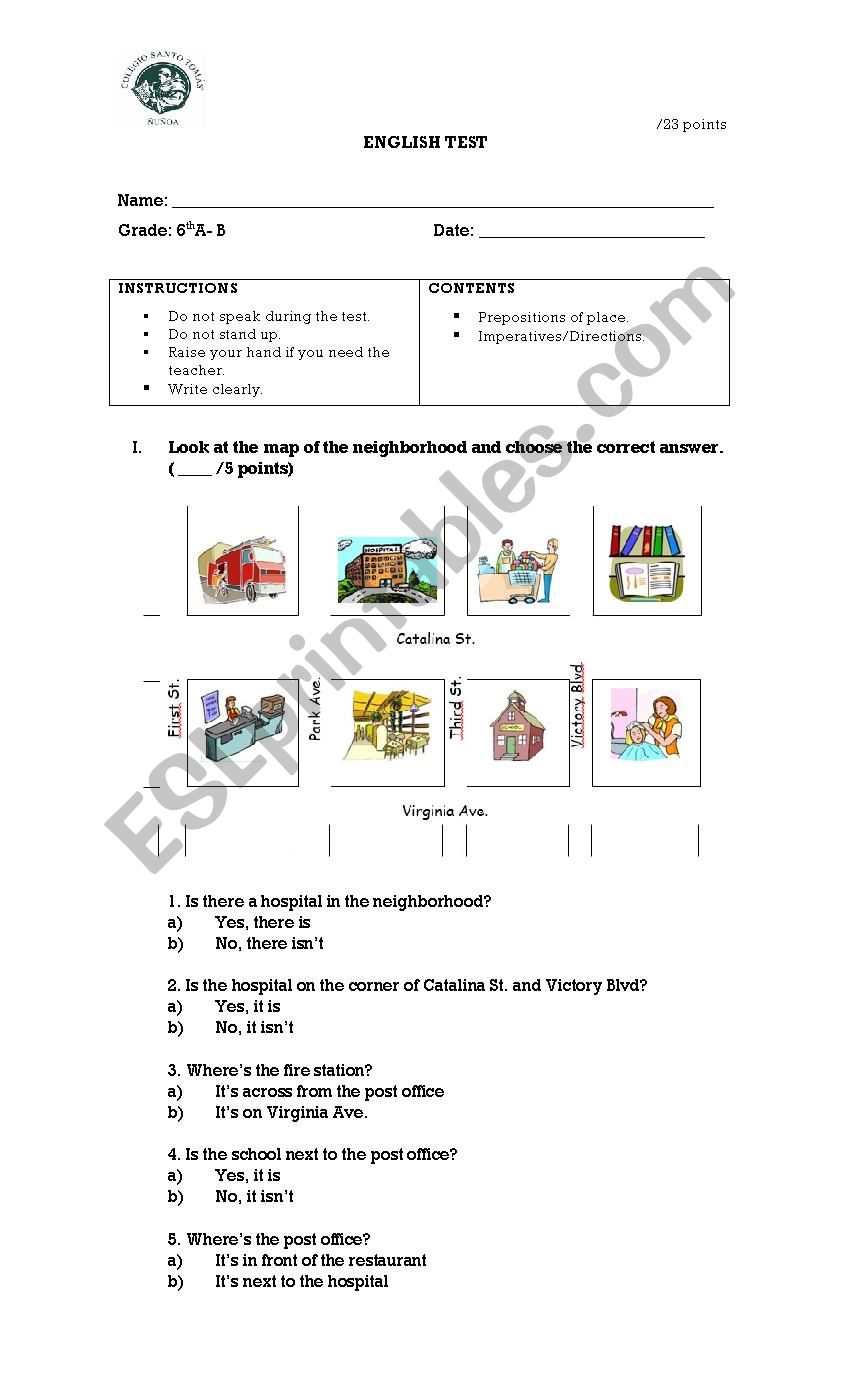 6th worksheet