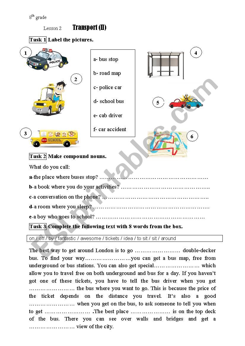 Module 4 Lesson 2 transport (II) 8th grade