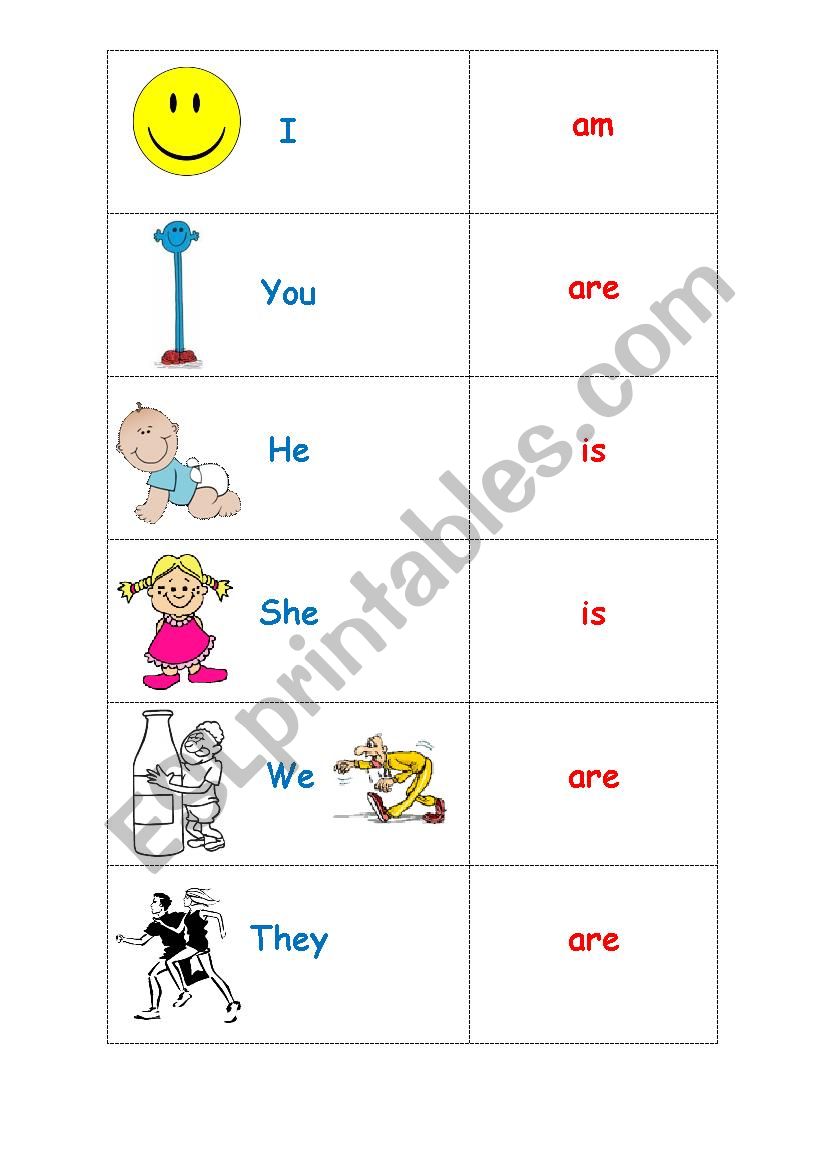 to be worksheet