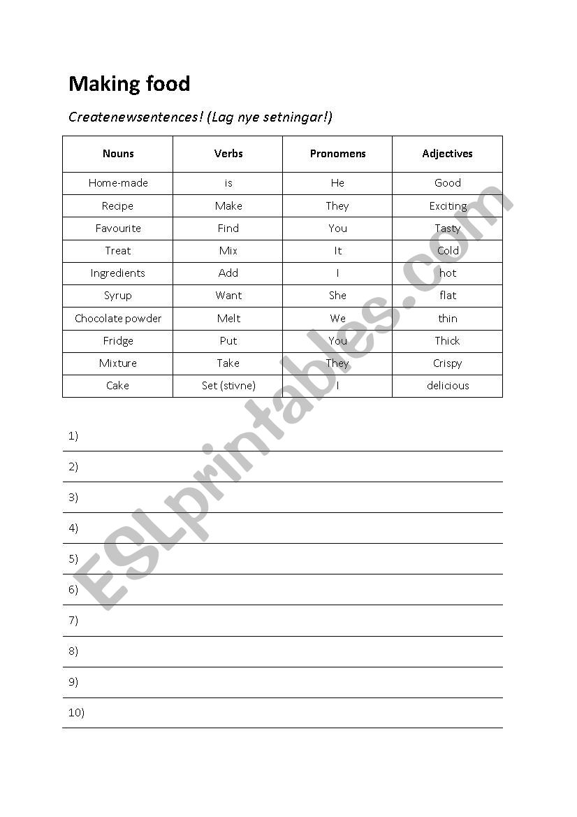 make-sentences-esl-worksheet-by-andrehaave