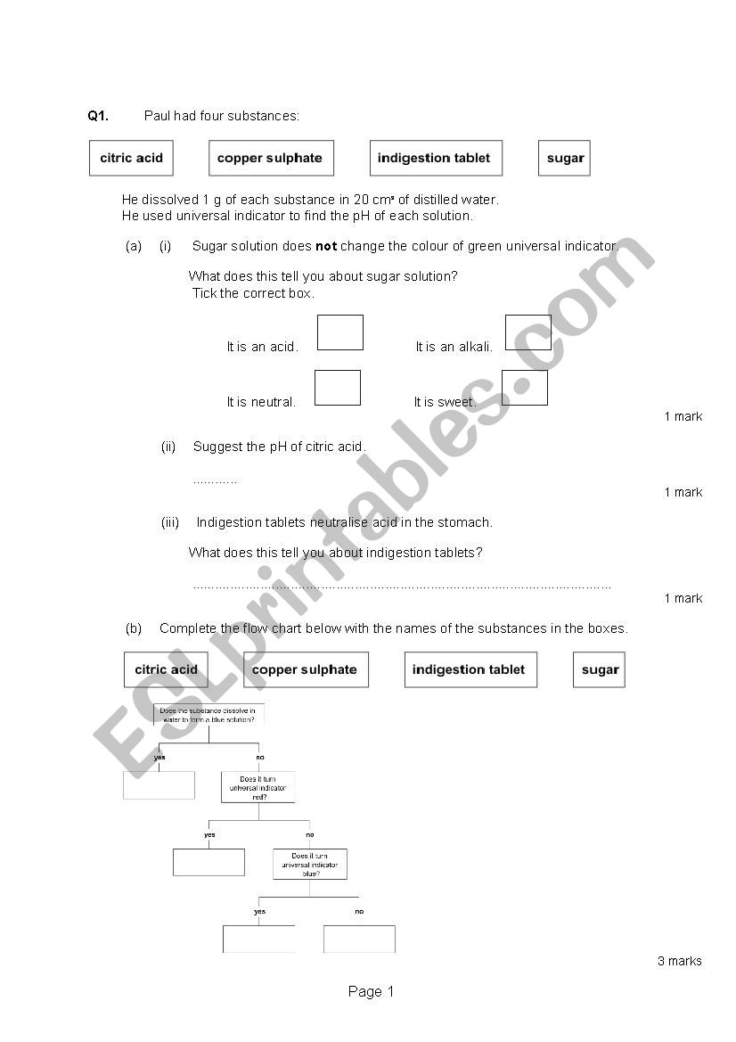 Science Booklet