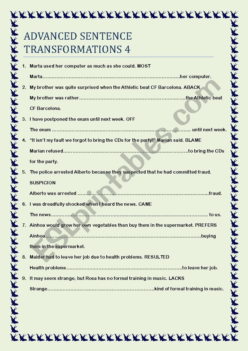 sentence-transformation-advanced-4-esl-worksheet-by-marianzz