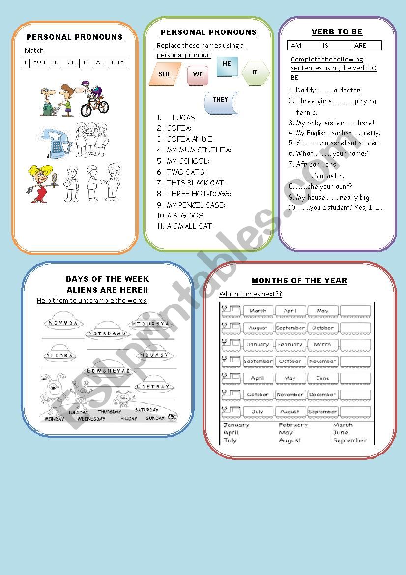 BACK TO SCHOOL - EASY REVIEW worksheet