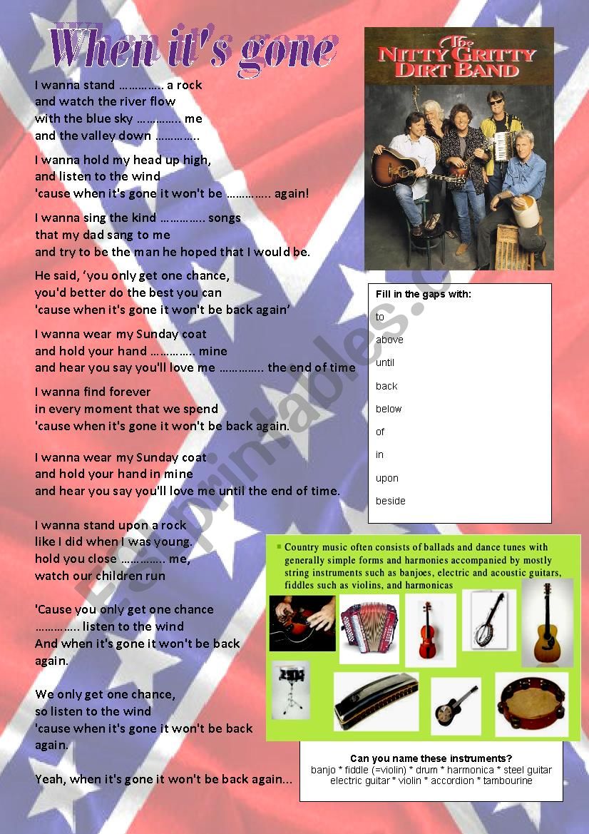 The Nitty Gritty Dirt Band - When itÂ´s gone