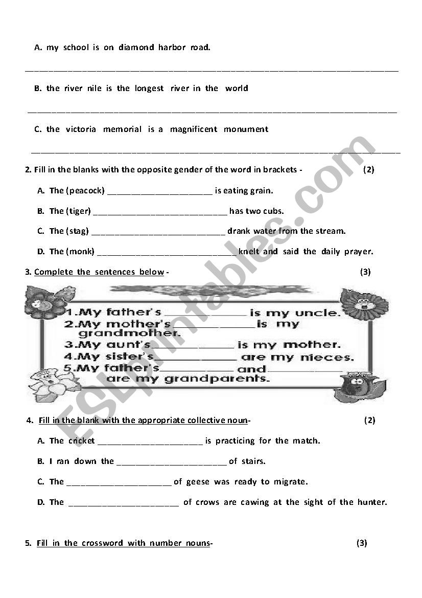 english mixed bag esl worksheet by julie khemka