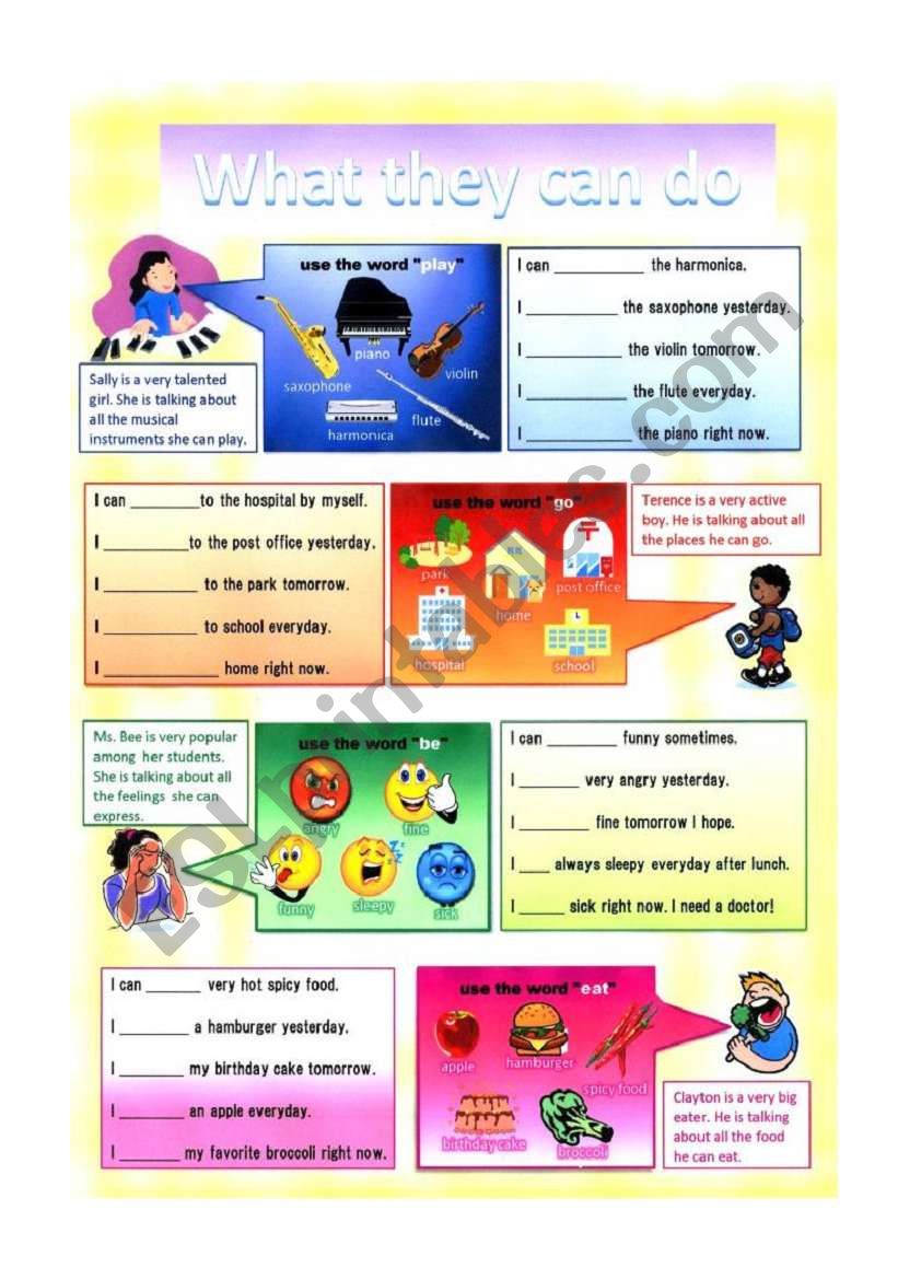 What they can do (Jul.30.08) worksheet