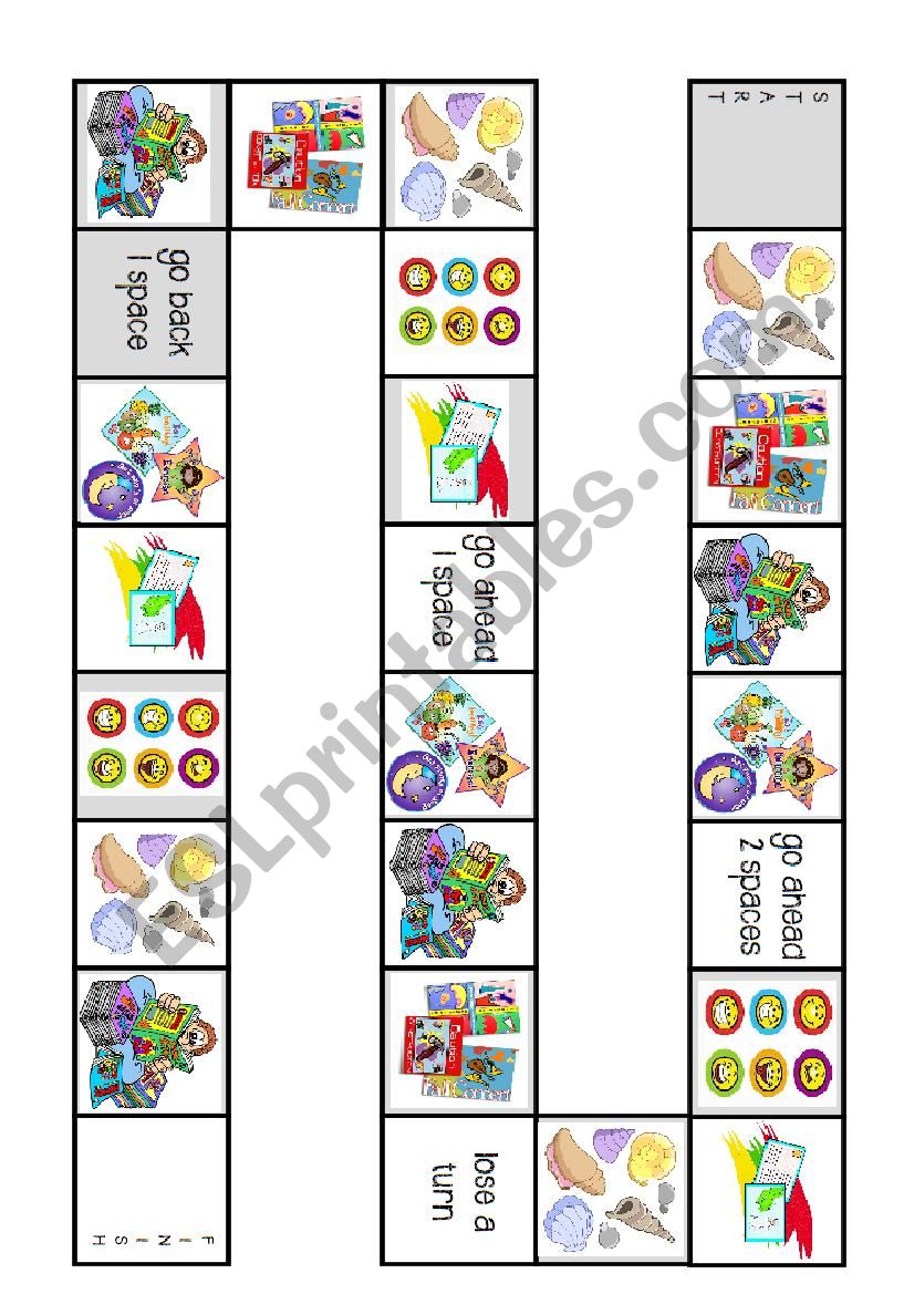 Things_collection_board game worksheet