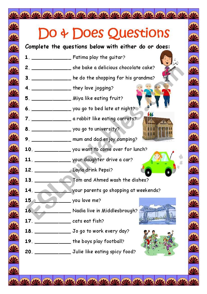 questions-worksheet