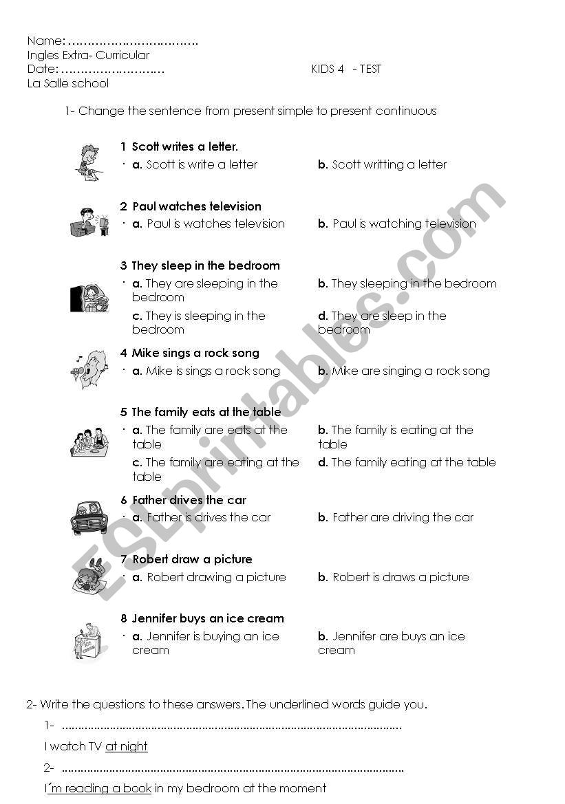 test!!!!! worksheet