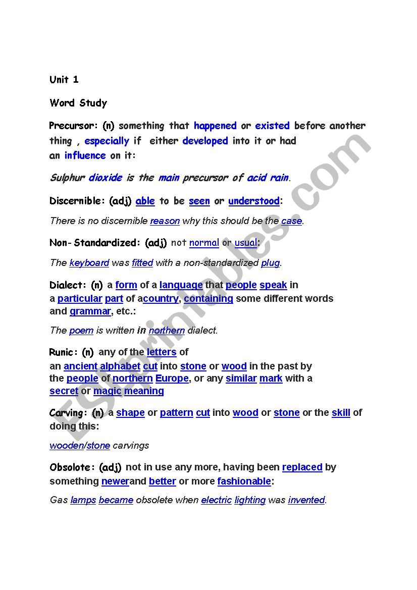 Literature worksheet