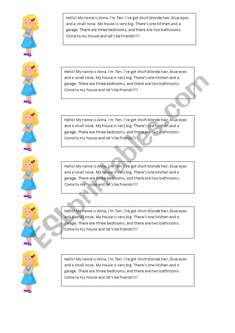 Reading for kids content grammar structures have got/there is there are