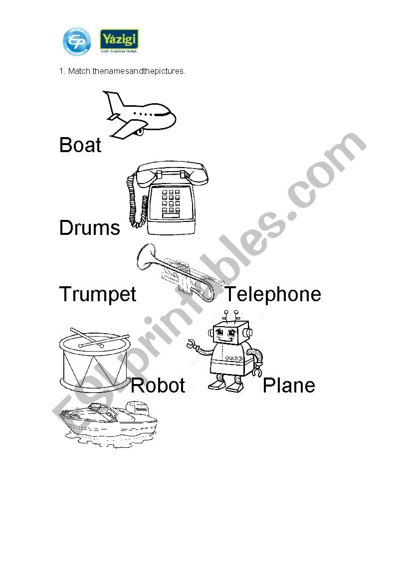 toys  worksheet