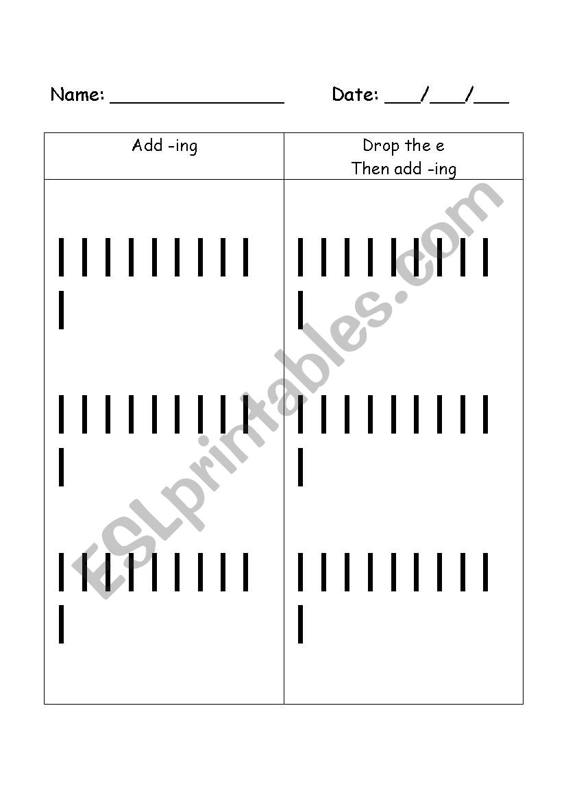 adding-ing-worksheet