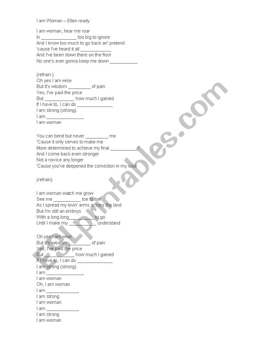Music Mothers day worksheet