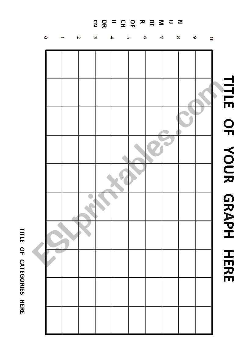 GRAPHING ACTIVITY TEMPLATE worksheet