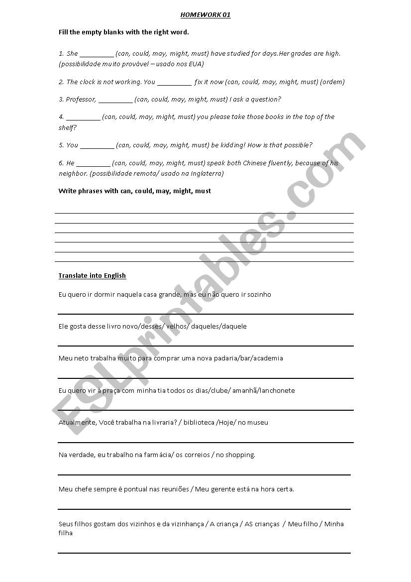 REVIEW - INTERMEDIATE ENGLISH worksheet