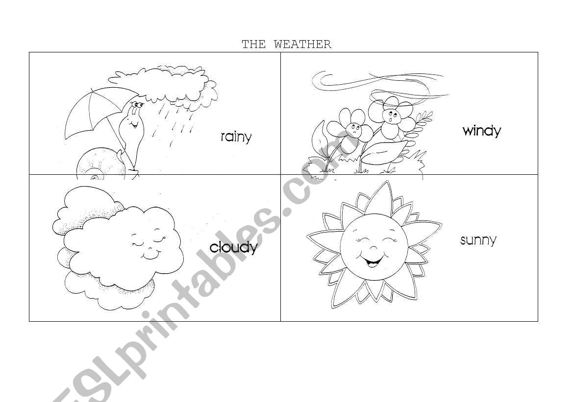 Weather worksheet