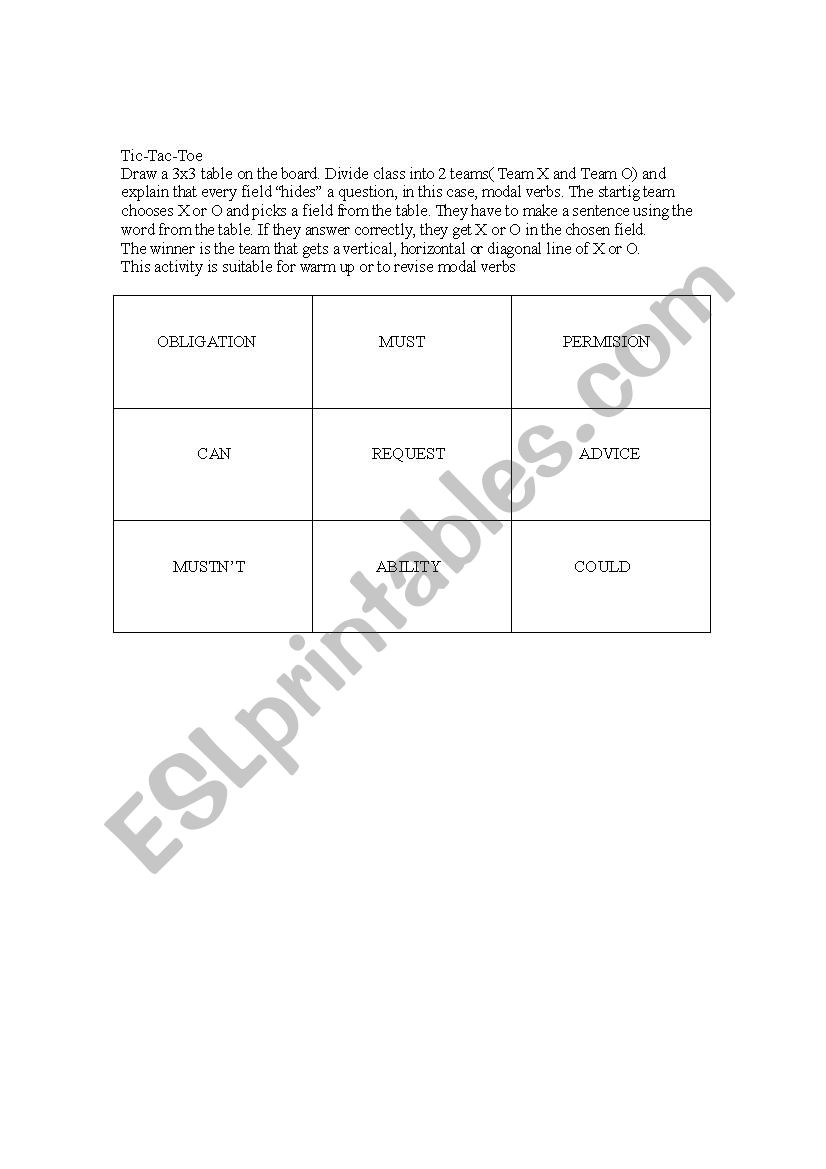 modal verbs explanation and exercises worksheet modal verbs explanation and exercises worksheet