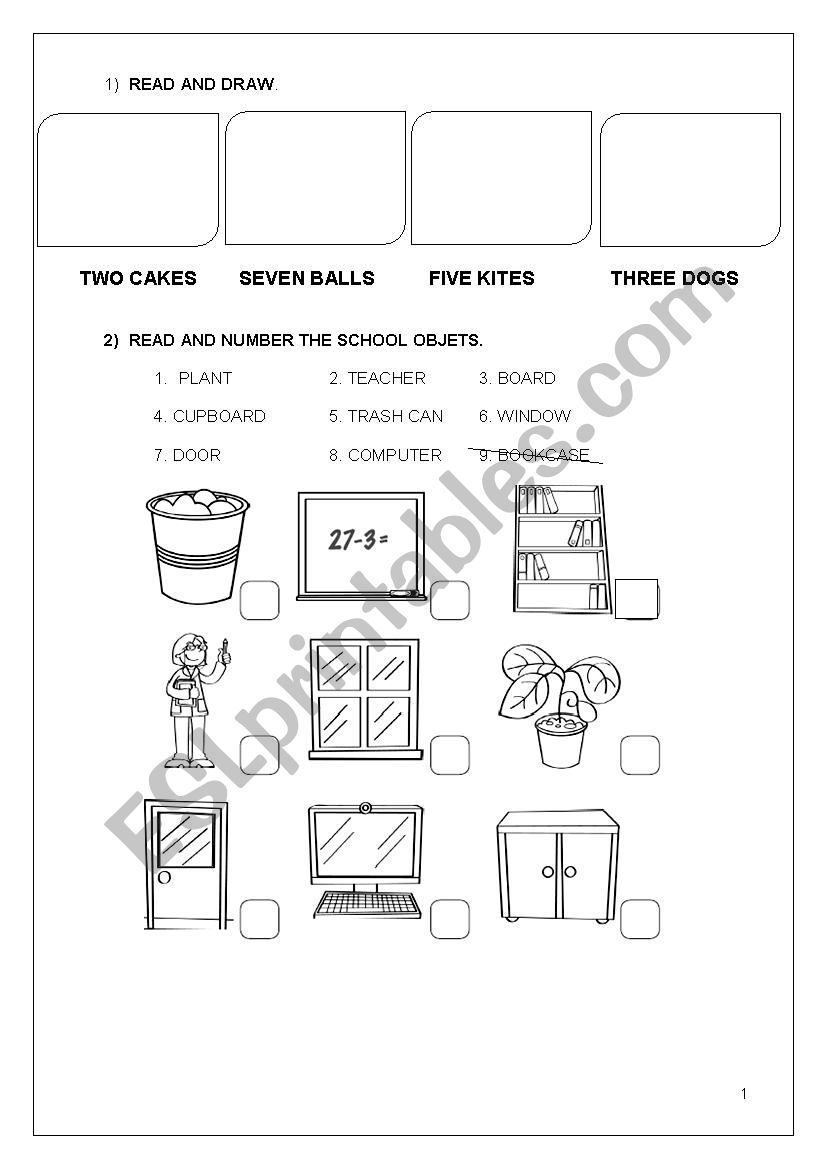 2nd grade review worksheet