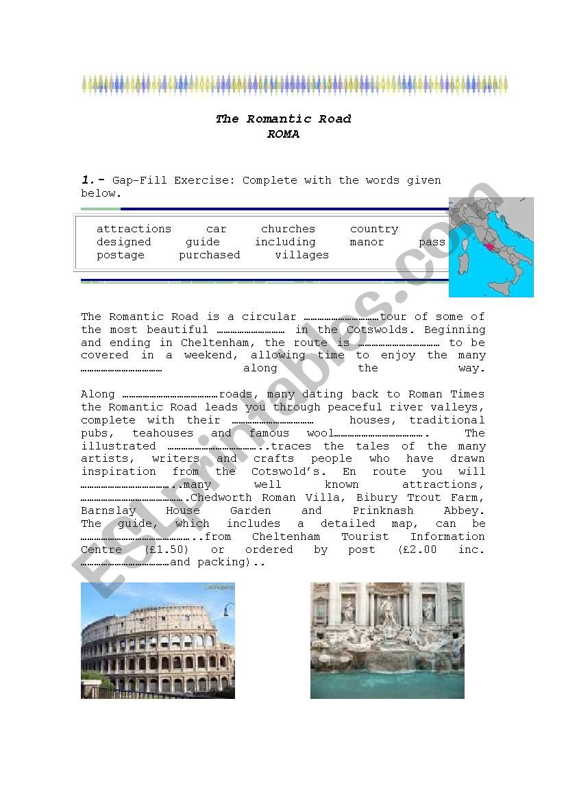 rome worksheet