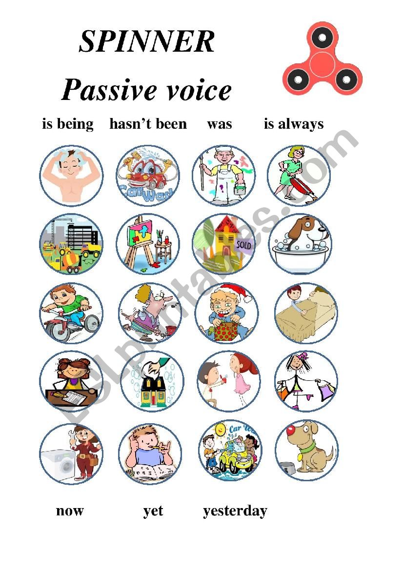 Spinner - Passive Voice - game
