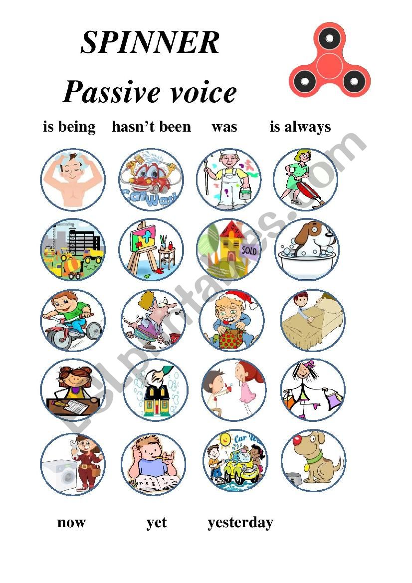 Spinner - Passive Voice - game