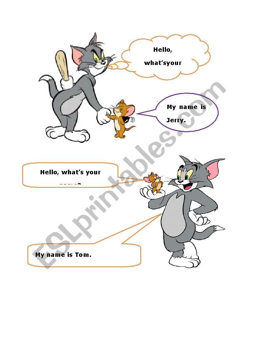 WhatÂ´s your name?  worksheet