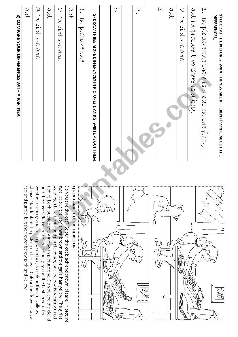 Cambridge Movers Speaking exam practice activities