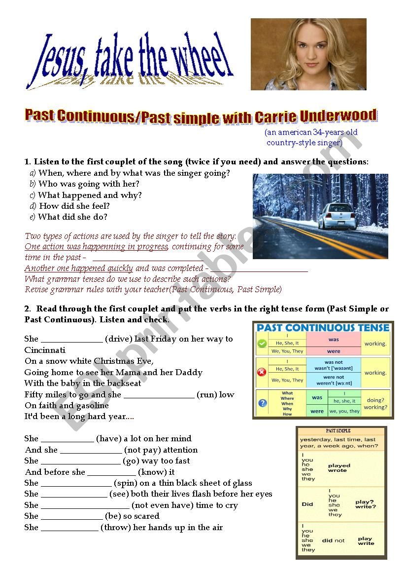 past-continuous-past-simple-song-esl-worksheet-by-tatizyuz