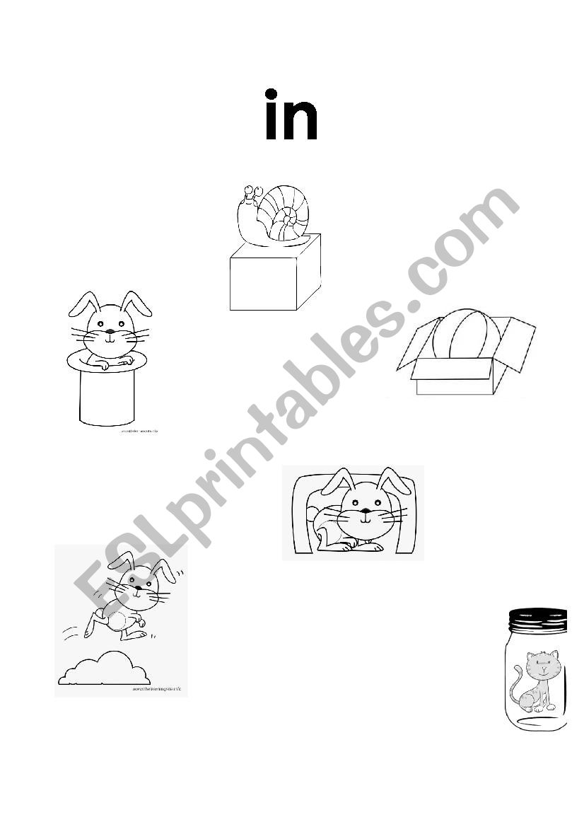 Prepositions practice worksheet