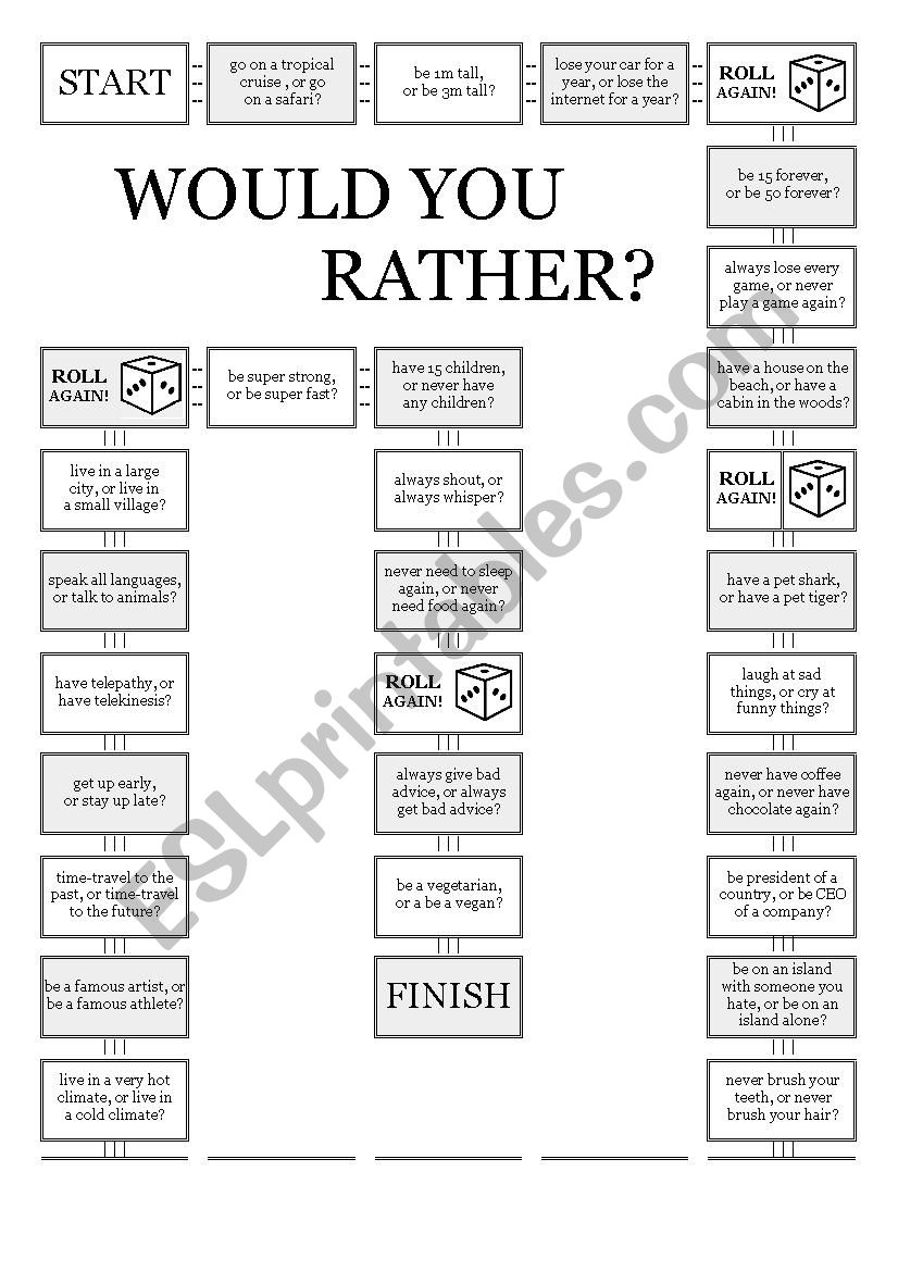 Would you rather? (board game)