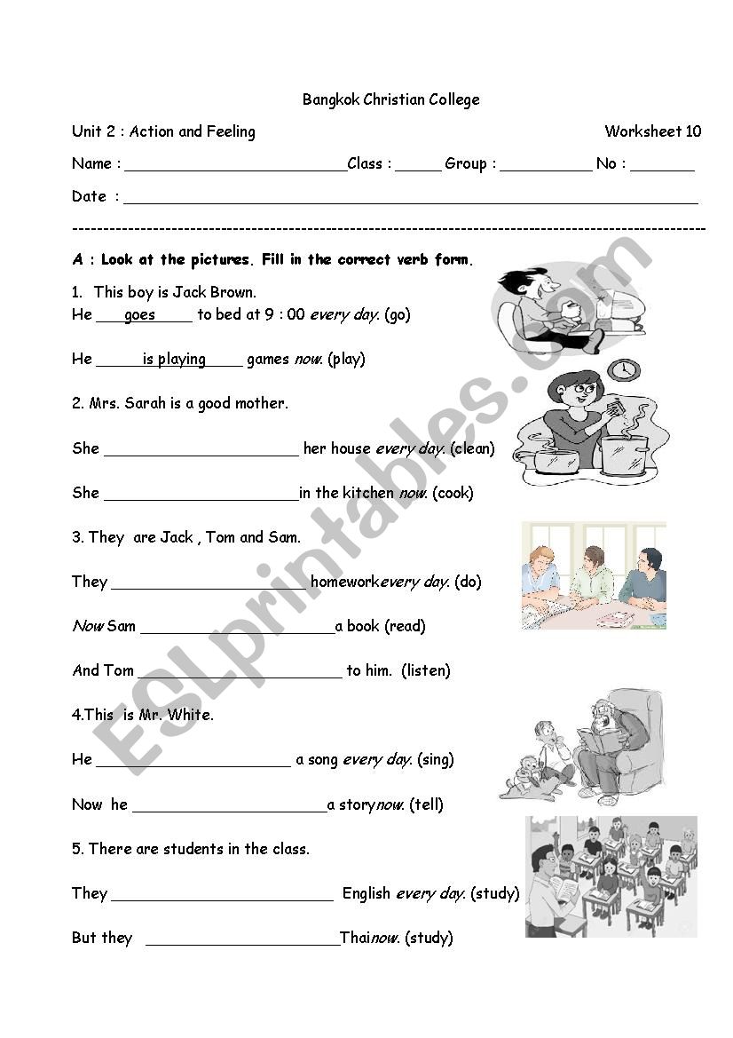 present-simple-tense-and-present-continuous-tense-esl-worksheet-by