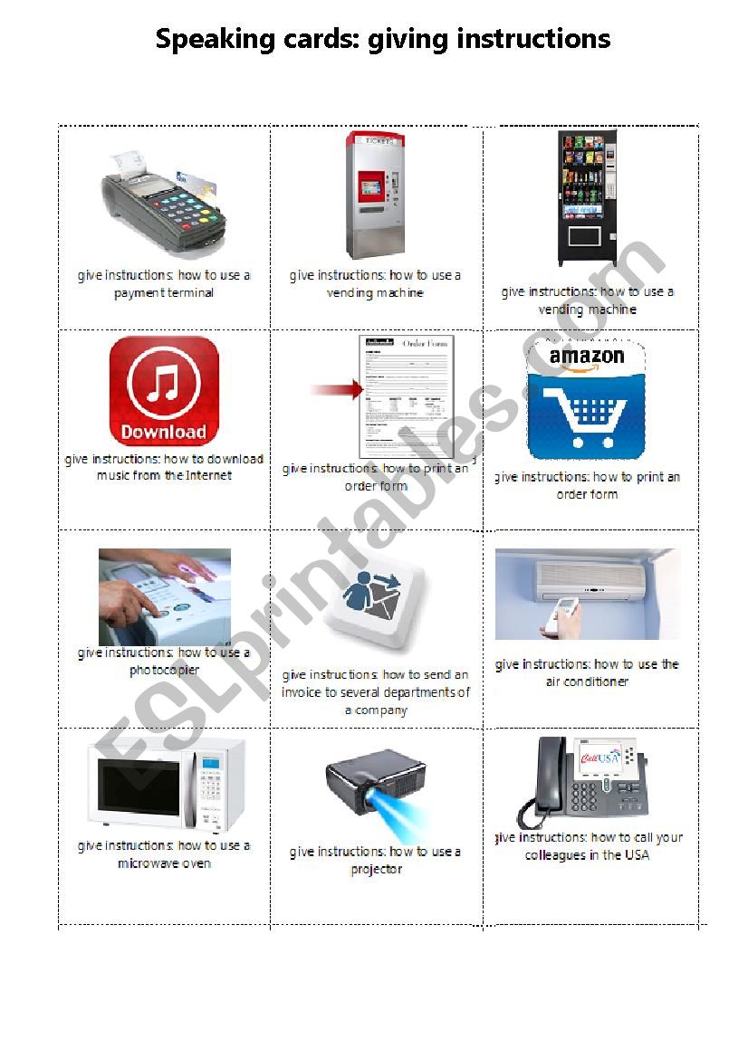 Office equipment - ESL worksheet by LadyKitty