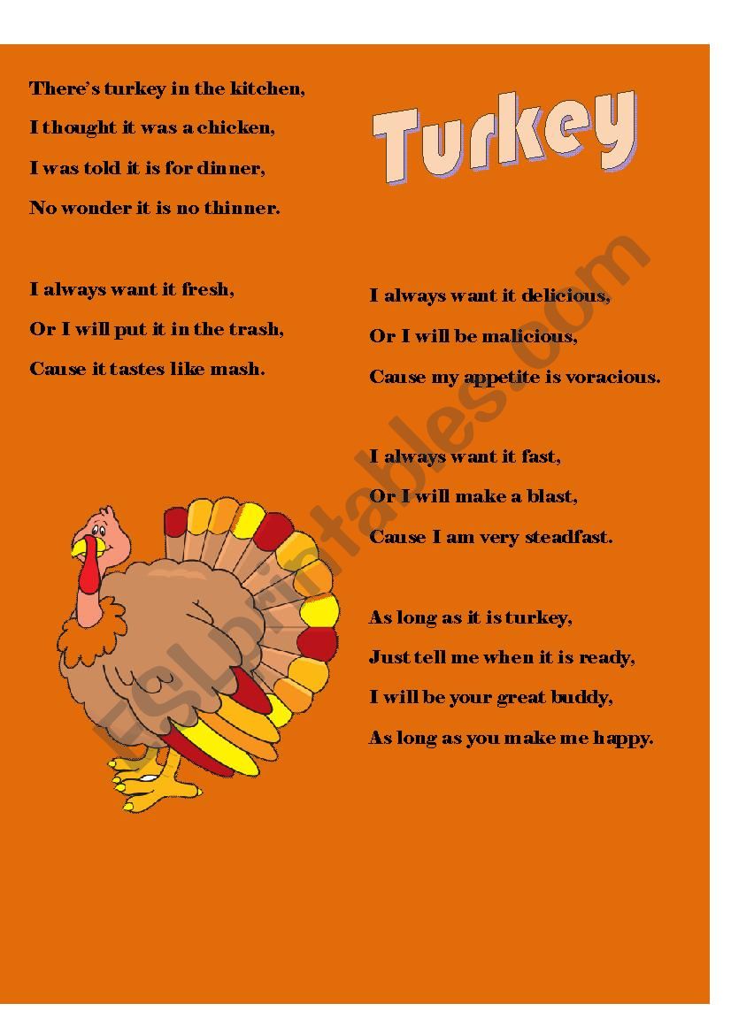 Think Tales 41 ( Turkey: Thanksgiving)