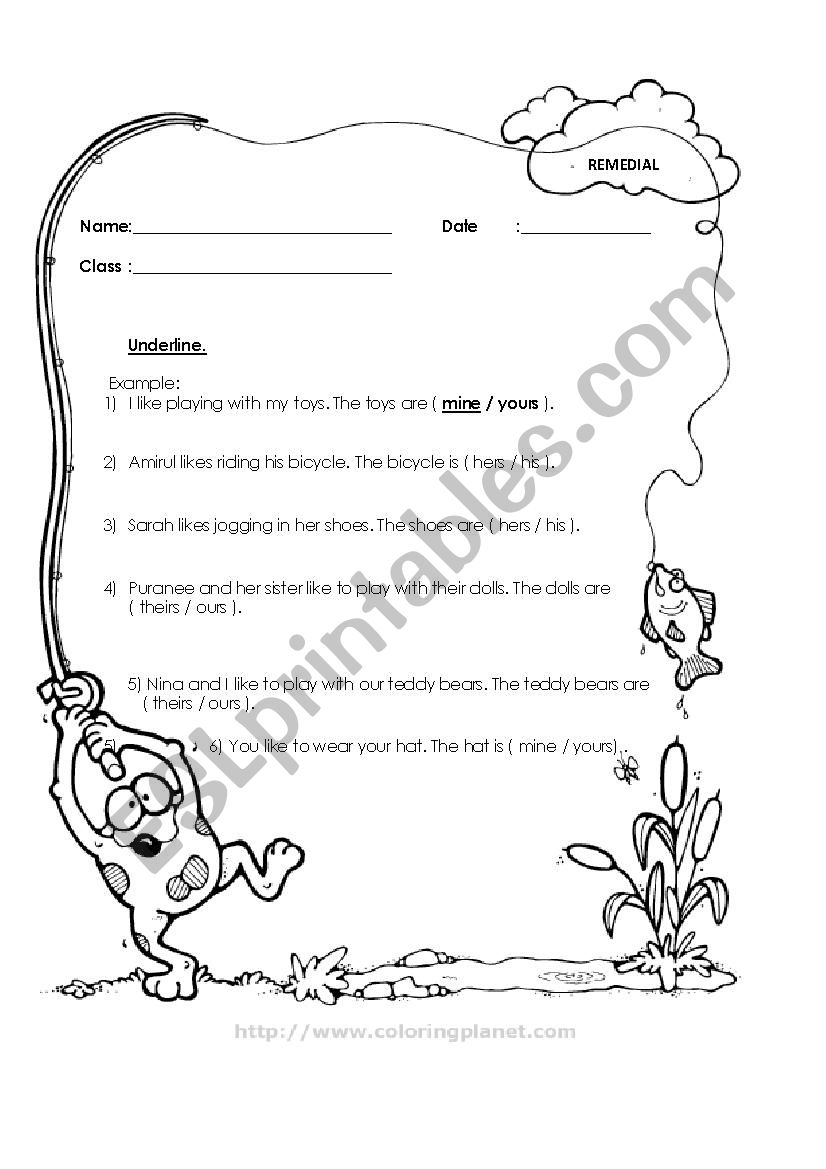 having fun word card worksheet