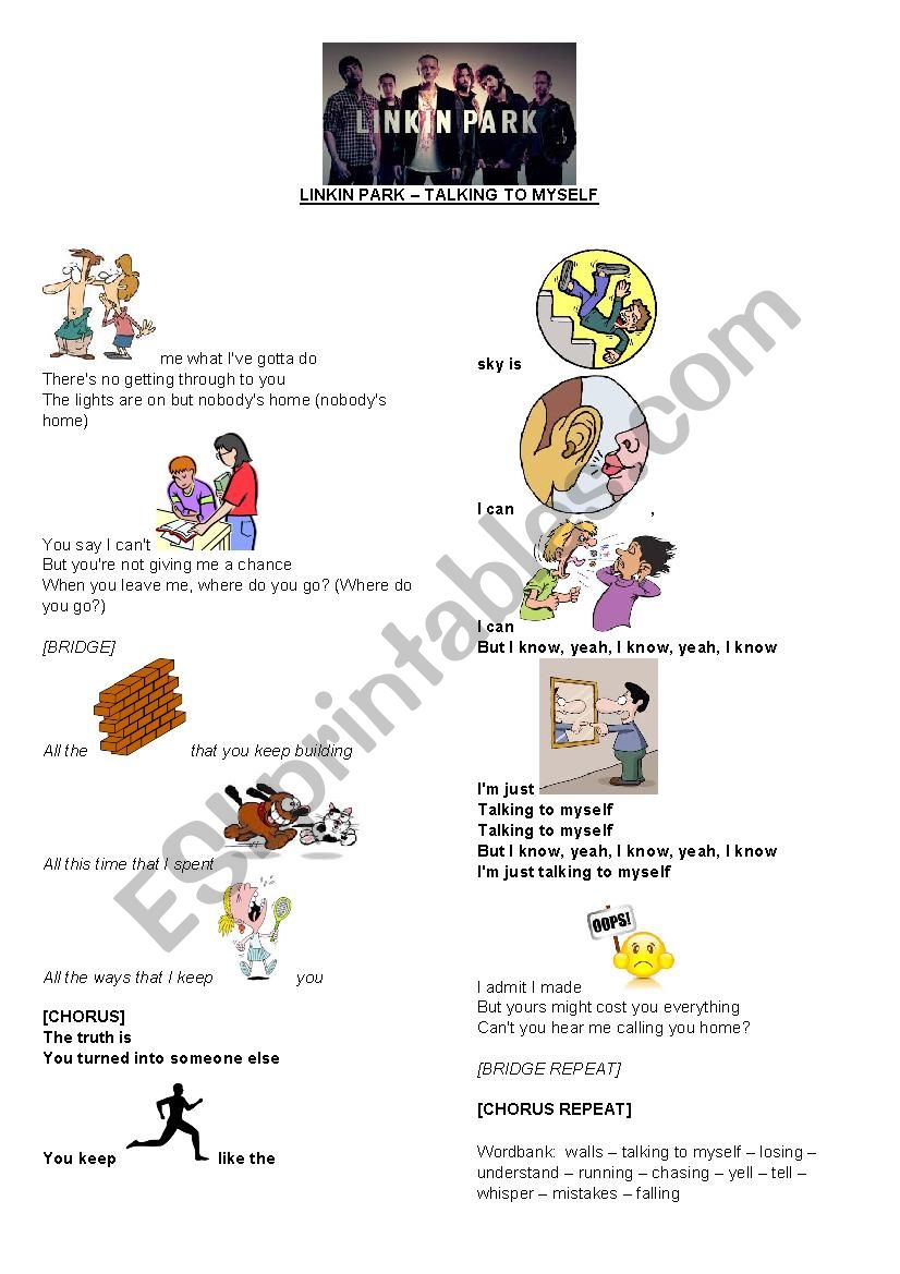 Linkin Park - Talking to Myself - Song Activity