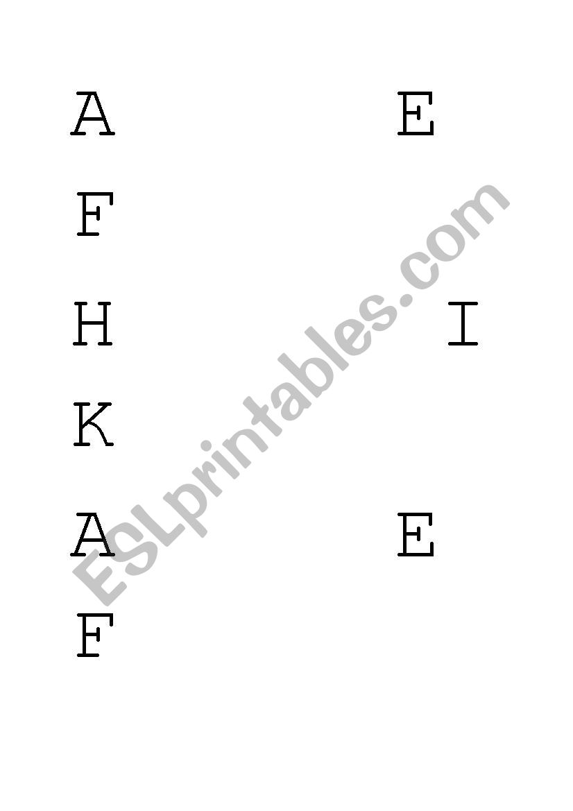 Uppercase Letter Tracing 1 worksheet