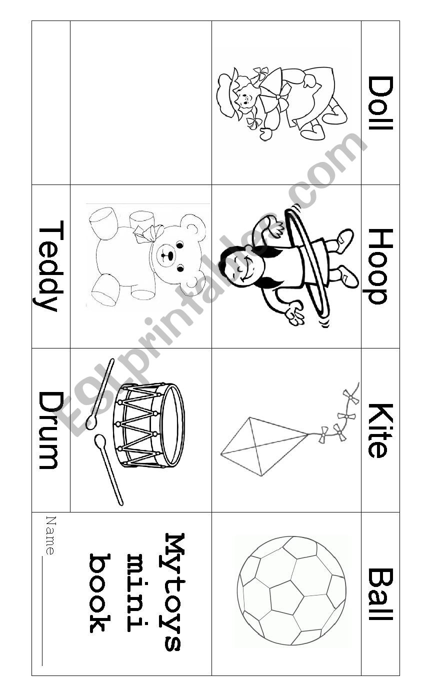 MY TOYS worksheet