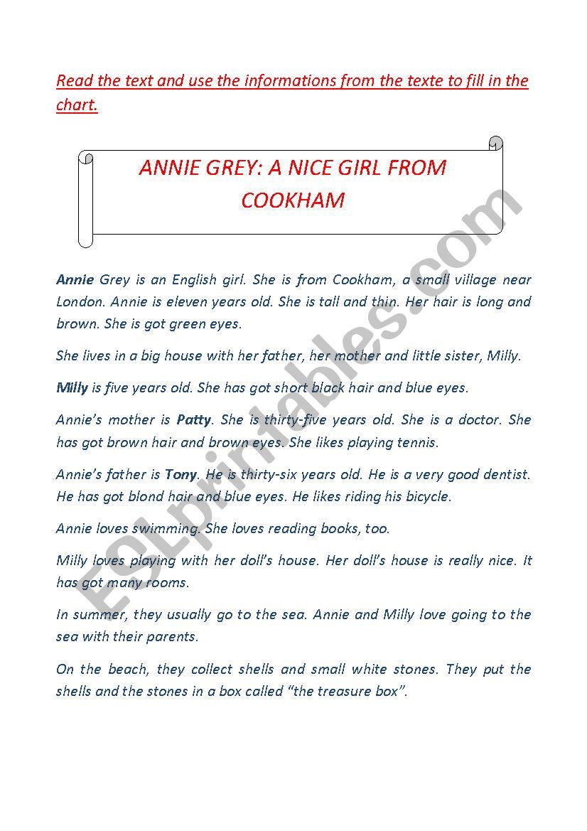 ANNIE GREY: A NICE GIRL FROM COOKHAM