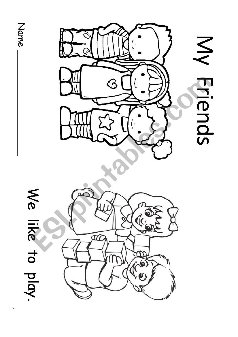 Sight Word Booklet - We Like to