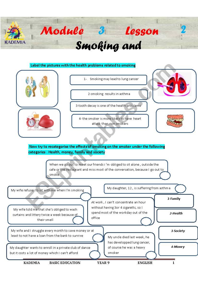 9eme worksheet