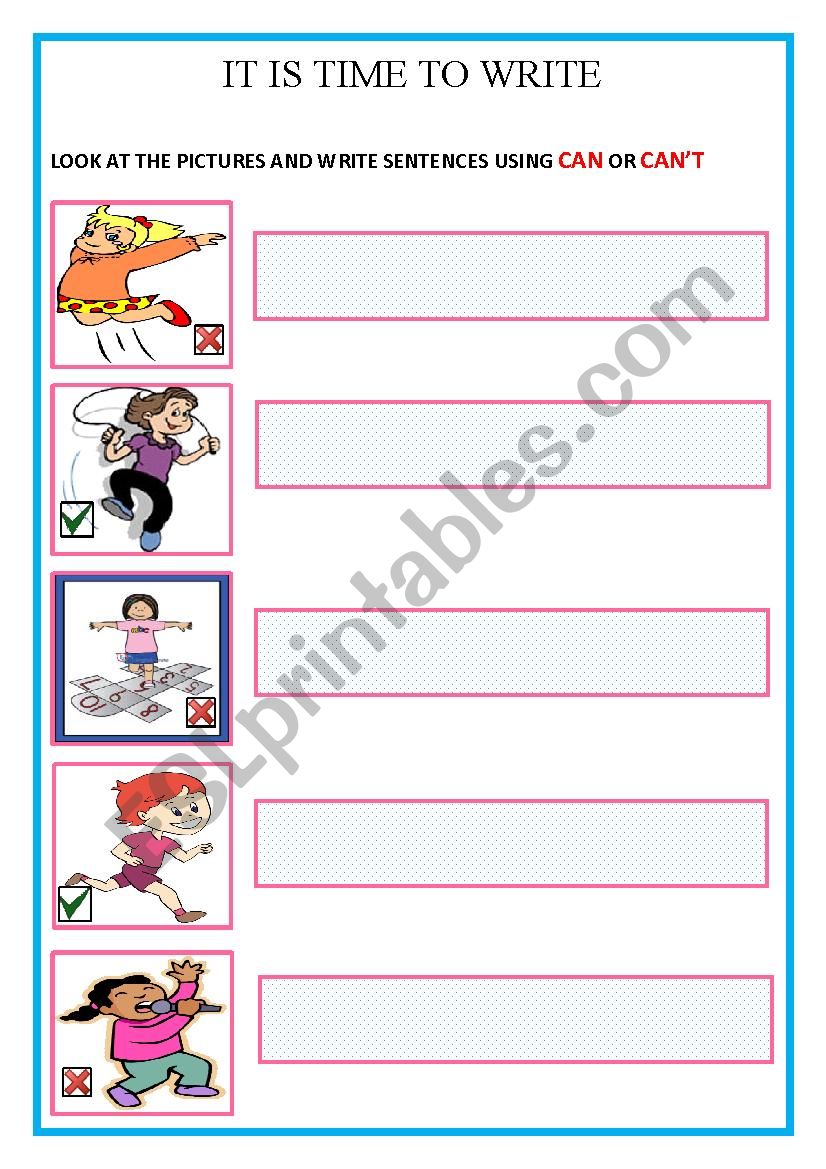 look-at-the-pictures-and-write-sentences-usin-can-or-can-t-esl-worksheet-by-lorena-villalba