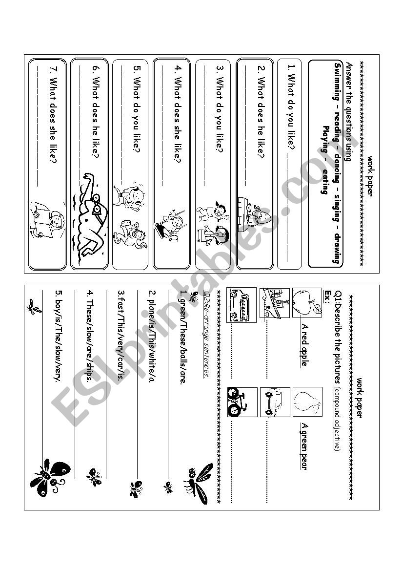 present simple worksheet