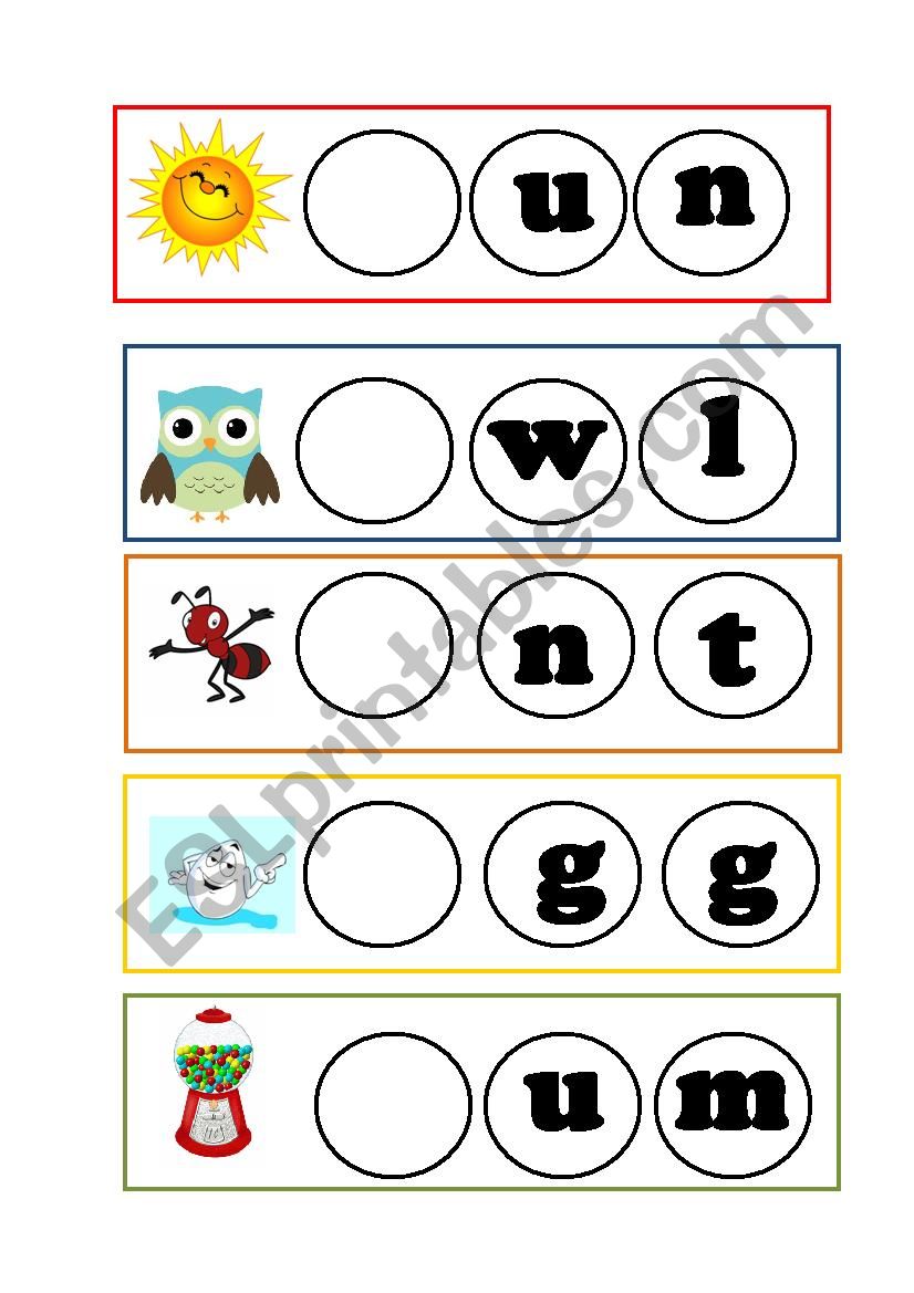 Learn Phonics  worksheet